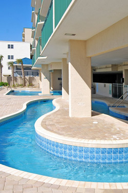 Lazy river at Windy Hill Dunes